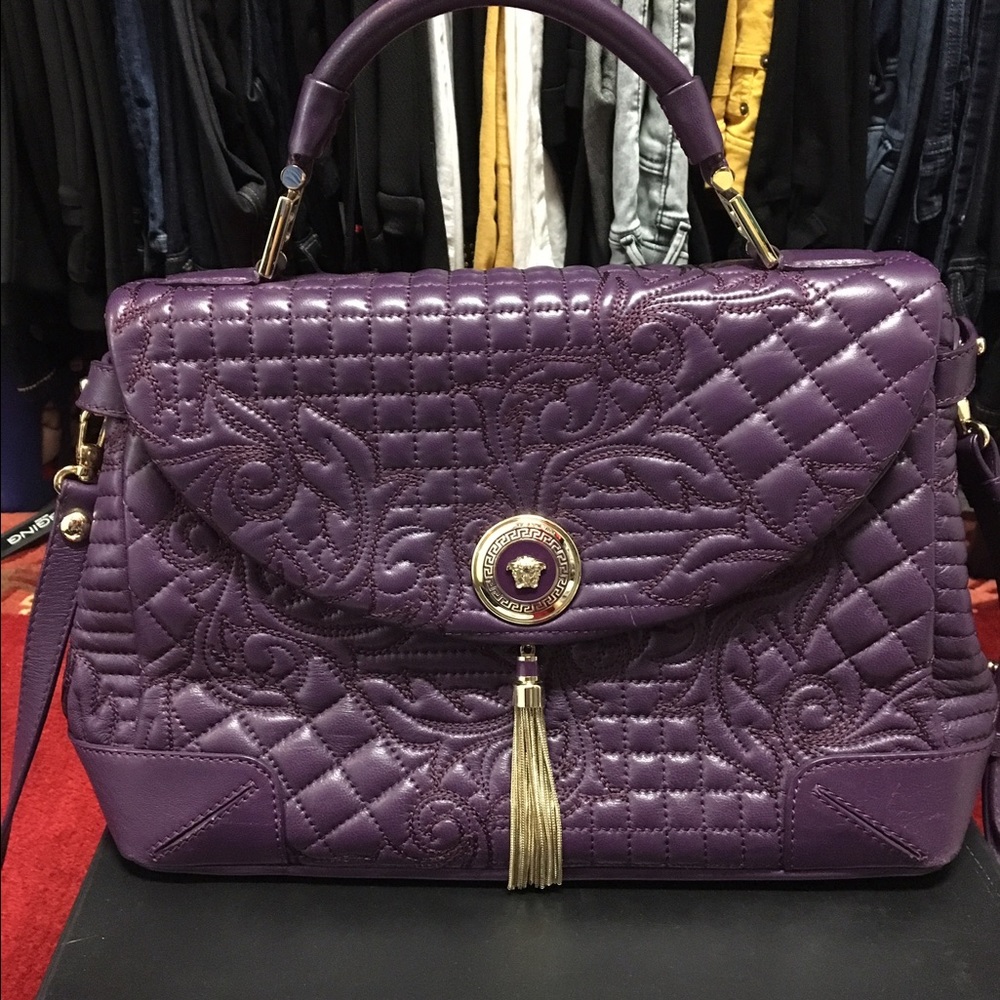 COPY - Versace altea quilted barocco vanitas bag